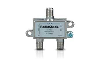 buy Cables and Connectors RadioShack 16-2568 2-WAY SATELLITE SPLITTER 75-Ohm - click for details